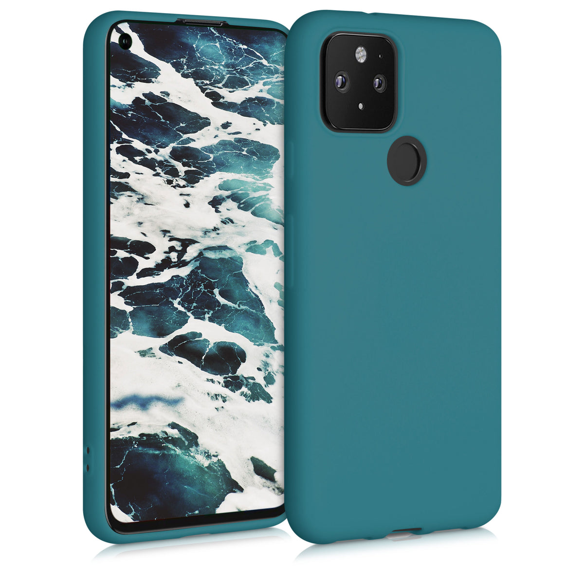kwmobile Google Pixel 5 Case - Wireless Charging - Protective Cover