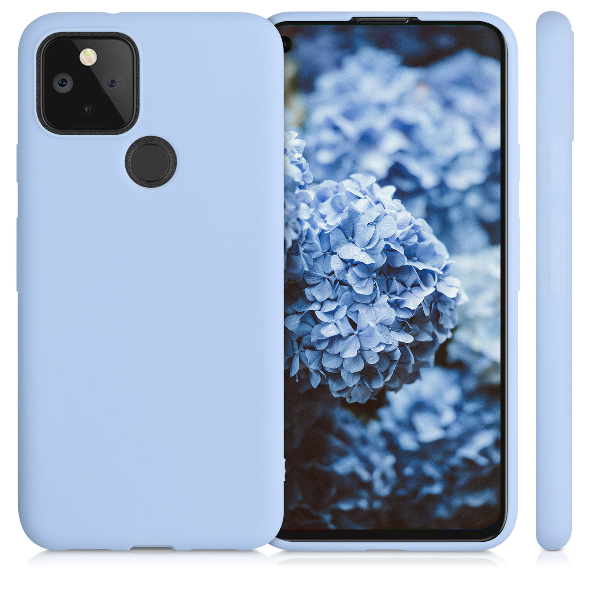 kwmobile Google Pixel 5 Case - Wireless Charging - Protective Cover