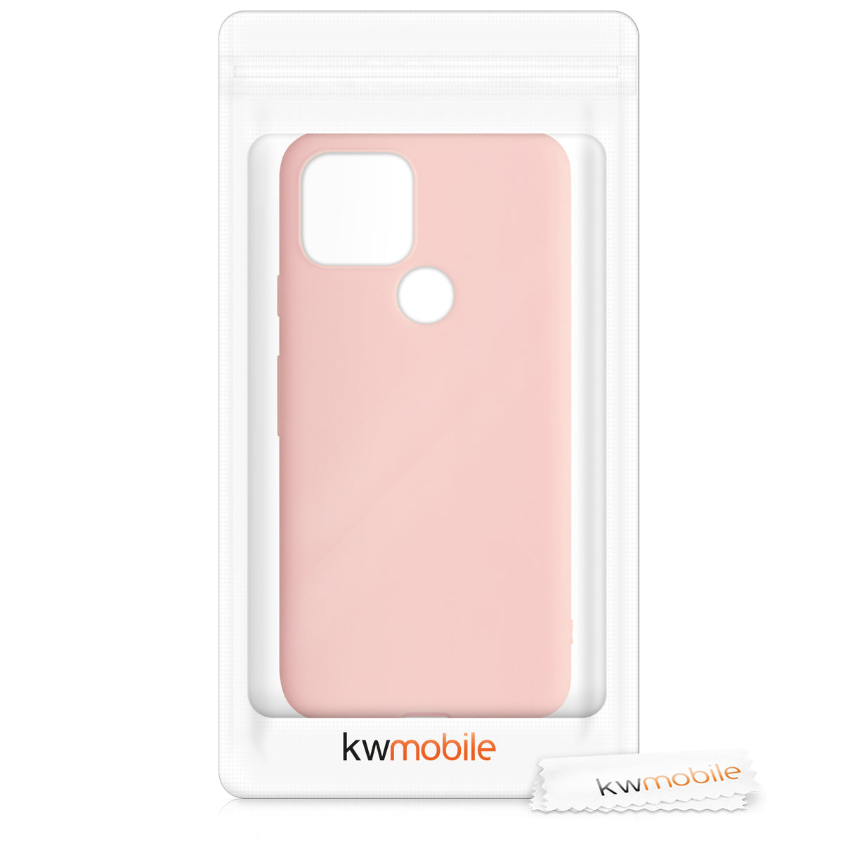 kwmobile Google Pixel 5 Case - Wireless Charging - Protective Cover