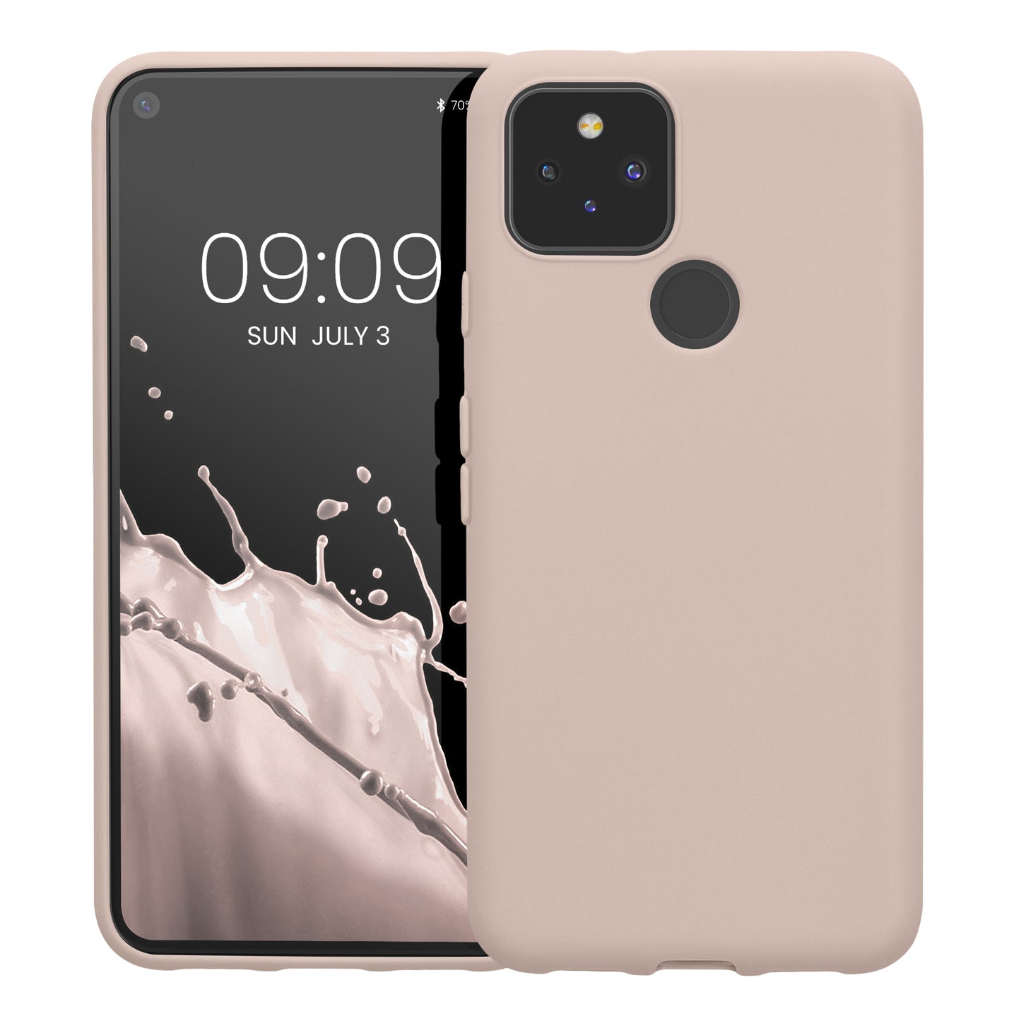 kwmobile Google Pixel 5 Case - Wireless Charging - Protective Cover