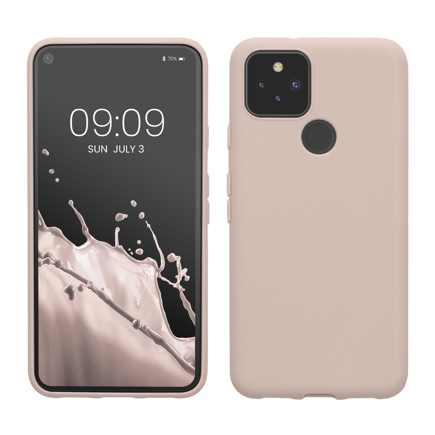 kwmobile Google Pixel 5 Case - Wireless Charging - Protective Cover