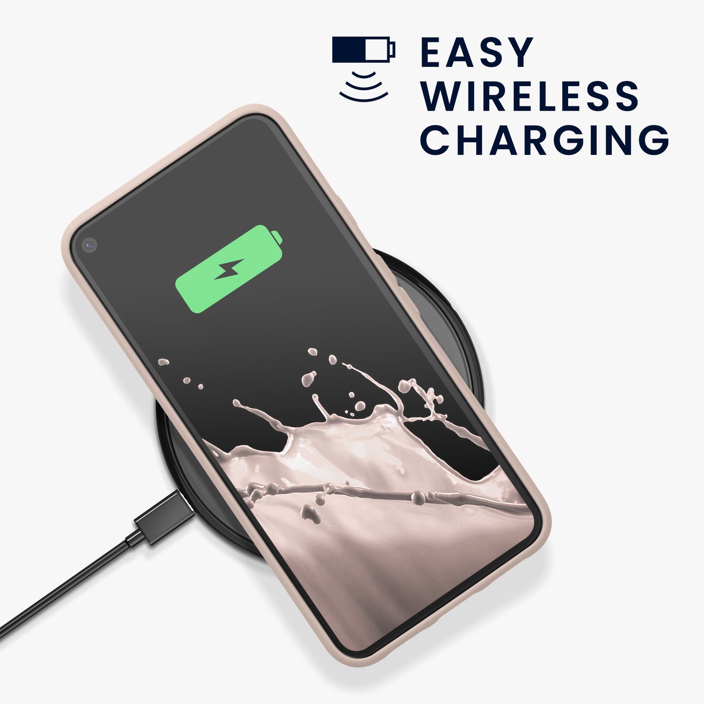 kwmobile Google Pixel 5 Case - Wireless Charging - Protective Cover