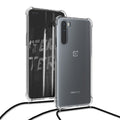 OnePlus Nord Silicone Necklace Phone Case Clear