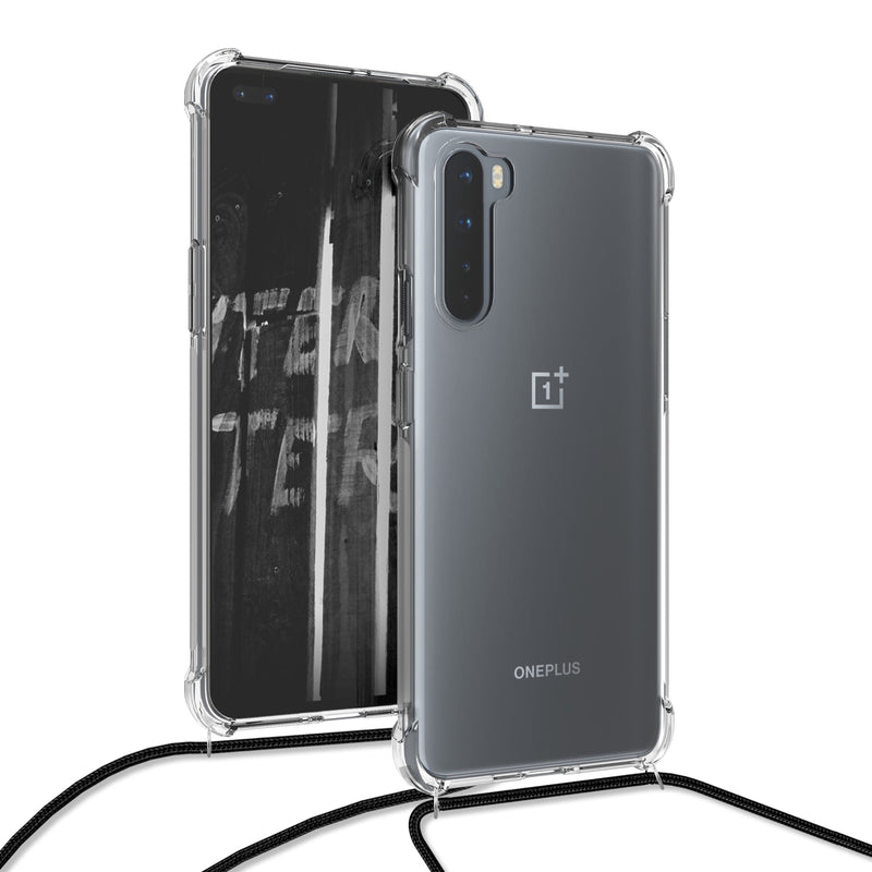 OnePlus Nord Silicone Necklace Phone Case Clear
