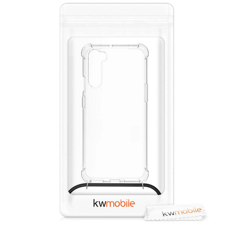 OnePlus Nord Silicone Necklace Phone Case Clear