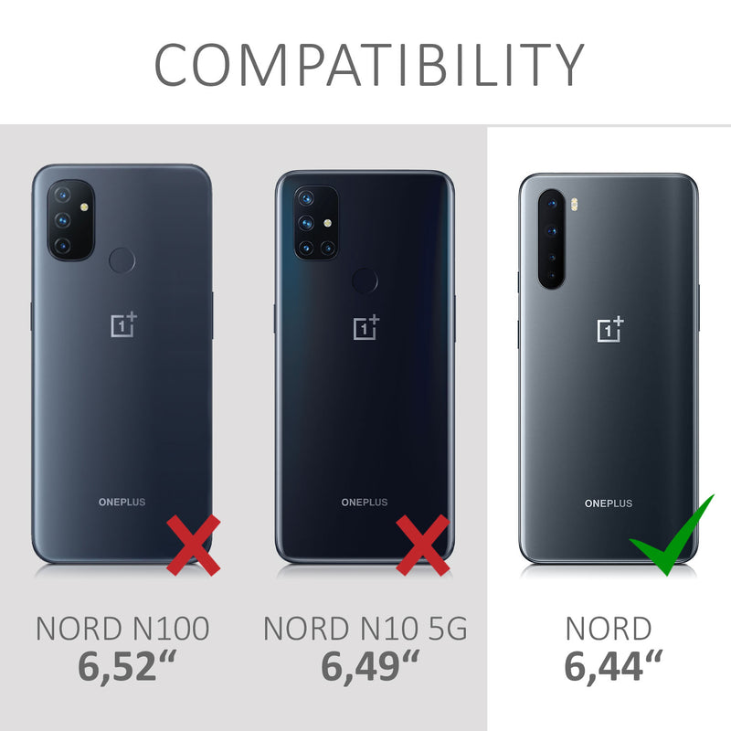 OnePlus Nord Silicone Necklace Phone Case Clear