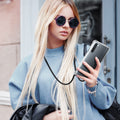 OnePlus Nord Silicone Necklace Phone Case Clear