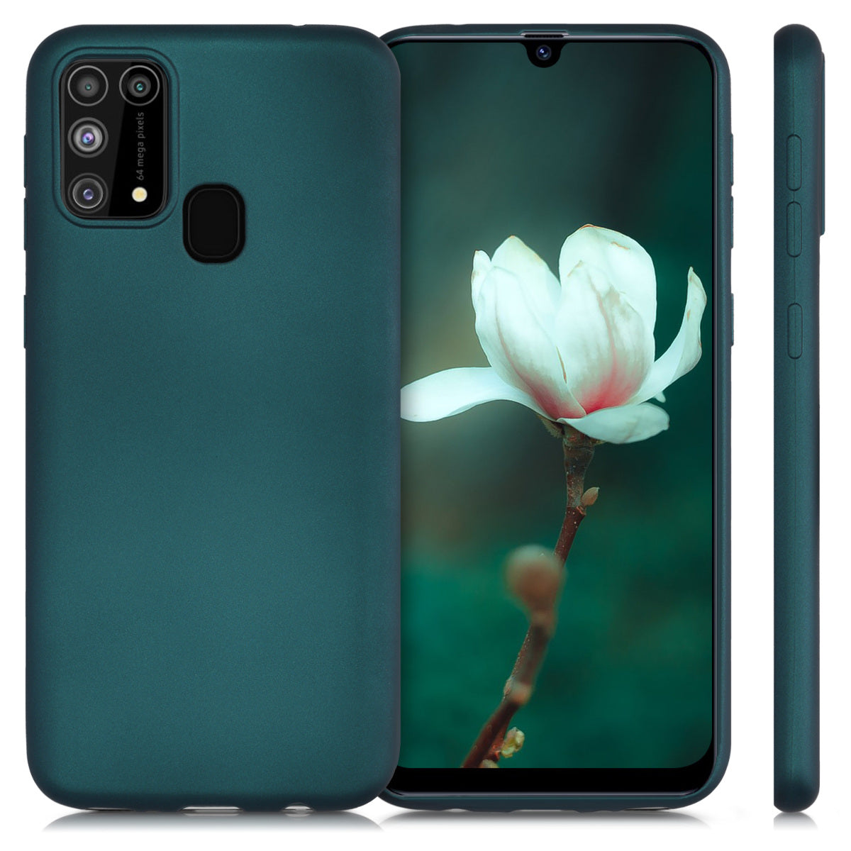 kwmobile Phone Case for Samsung Galaxy M31 Case Silicone Protective Cover