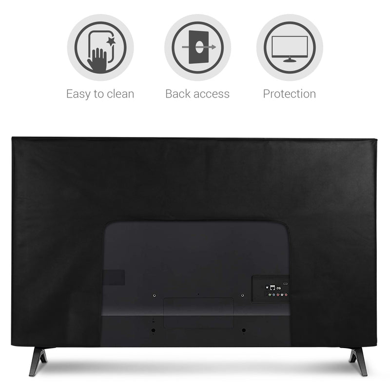 kwmobile 55" TV Cover Indoor Television Sleeve Screen Protector Cover TV Screen Dust Cover TV Cover