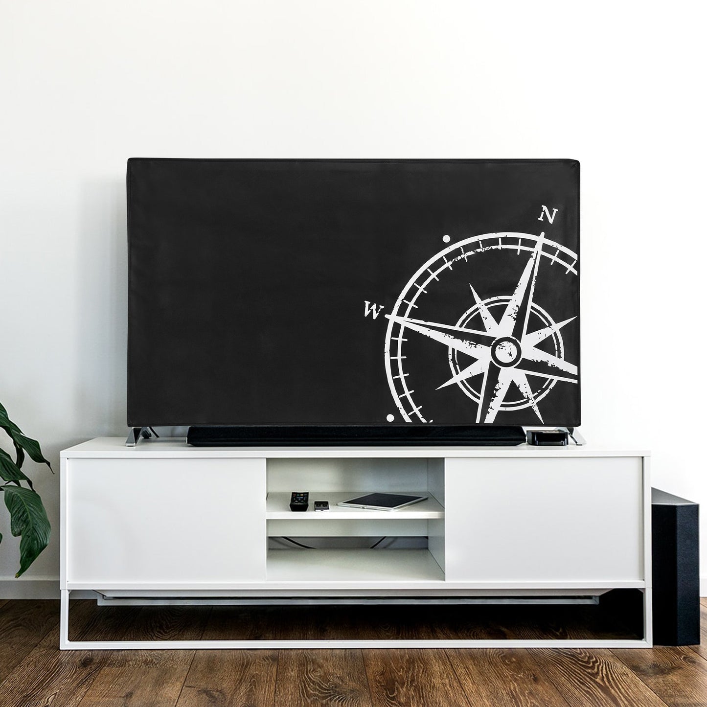 kwmobile 55" TV Cover Indoor Television Sleeve Screen Protector Cover TV Screen Dust Cover TV Cover