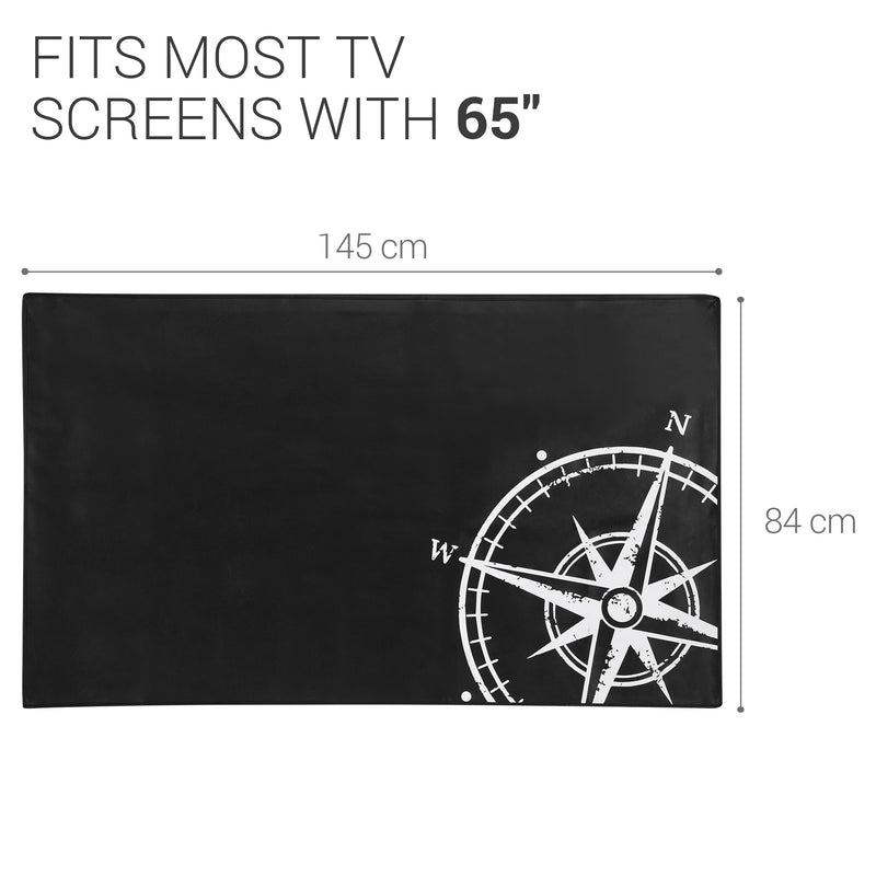 65" TV Abdeckung Indoor gemustert