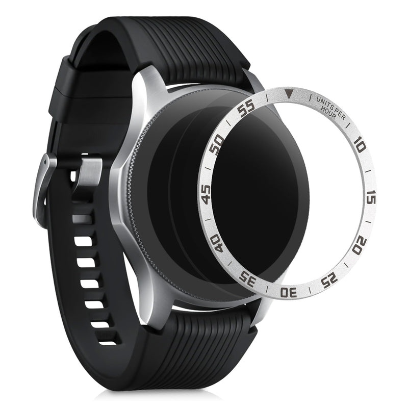 kwmobile Protective Bezel Ring compatible with Samsung Galaxy Watch / Galaxy Gear S3 Frontier & Classic Fitness Tracker