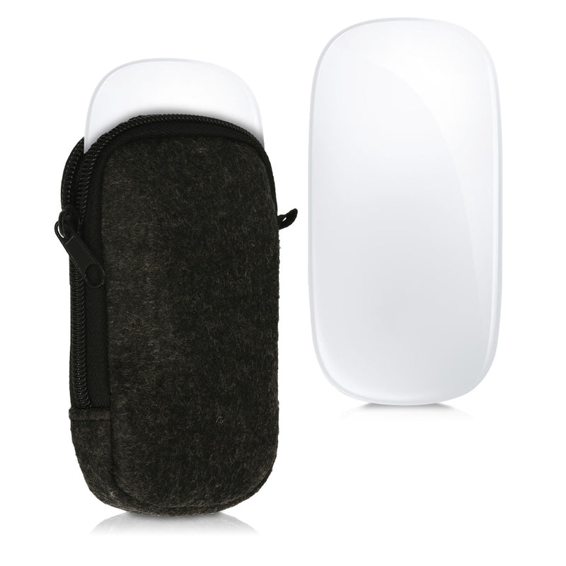 Magic Mouse 1 / 2 Pouch Dark Grey Felt