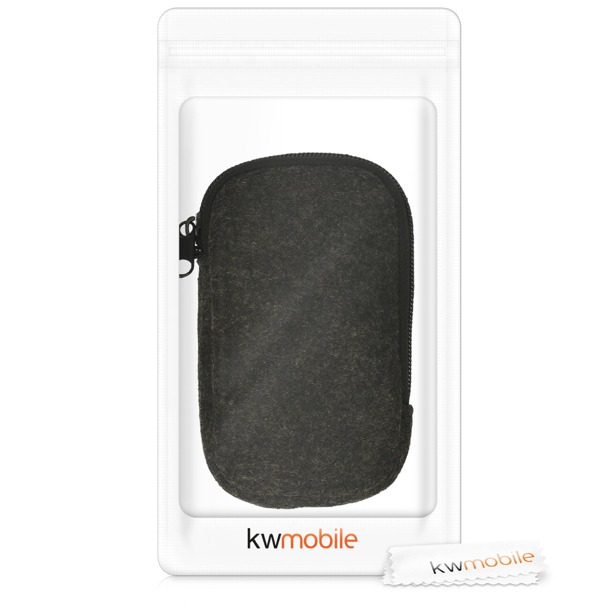Magic Mouse 1 / 2 Pouch Dark Grey Felt
