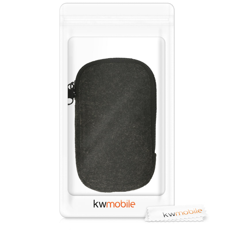 Magic Mouse 1 / 2 Pouch Dark Grey Felt
