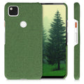 kwmobile Case Compatible with Google Pixel 4a - Cover - Fabric Cover Phone Case - Back Cover