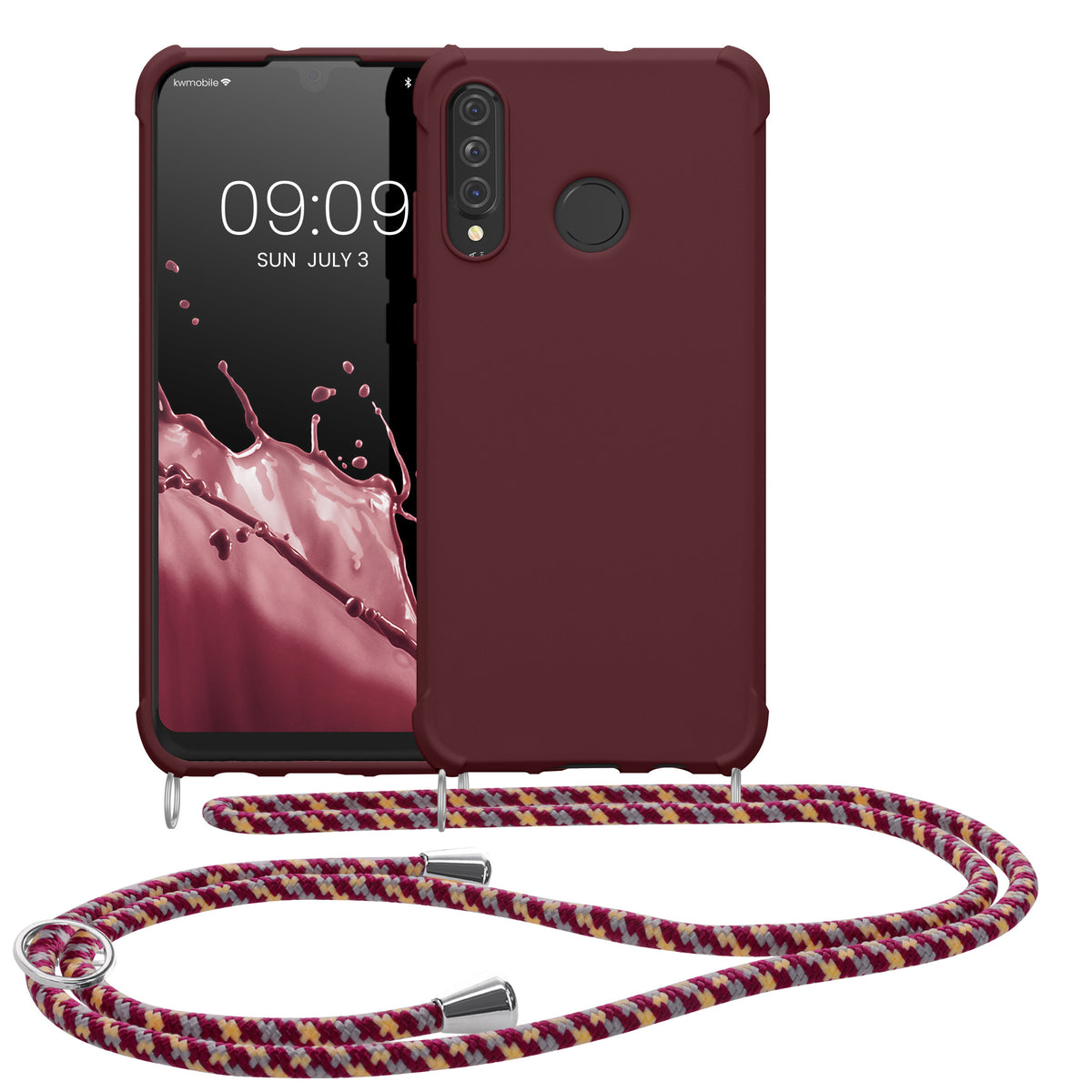 Huawei P30 Lite Silicone Necklace Phone Case