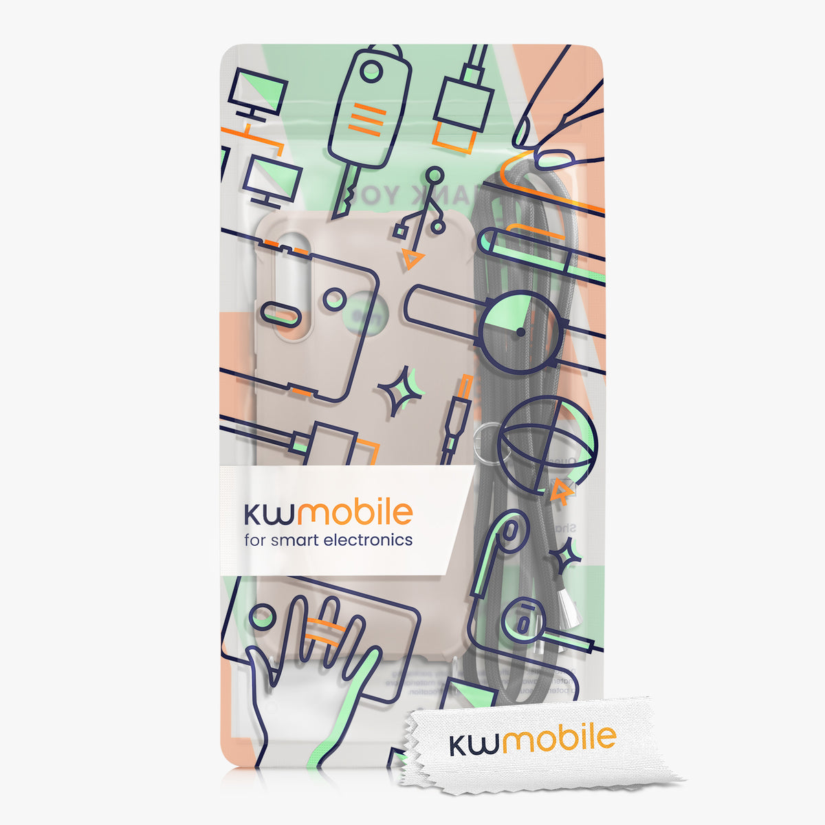 Huawei P30 Lite Silicone Necklace Phone Case