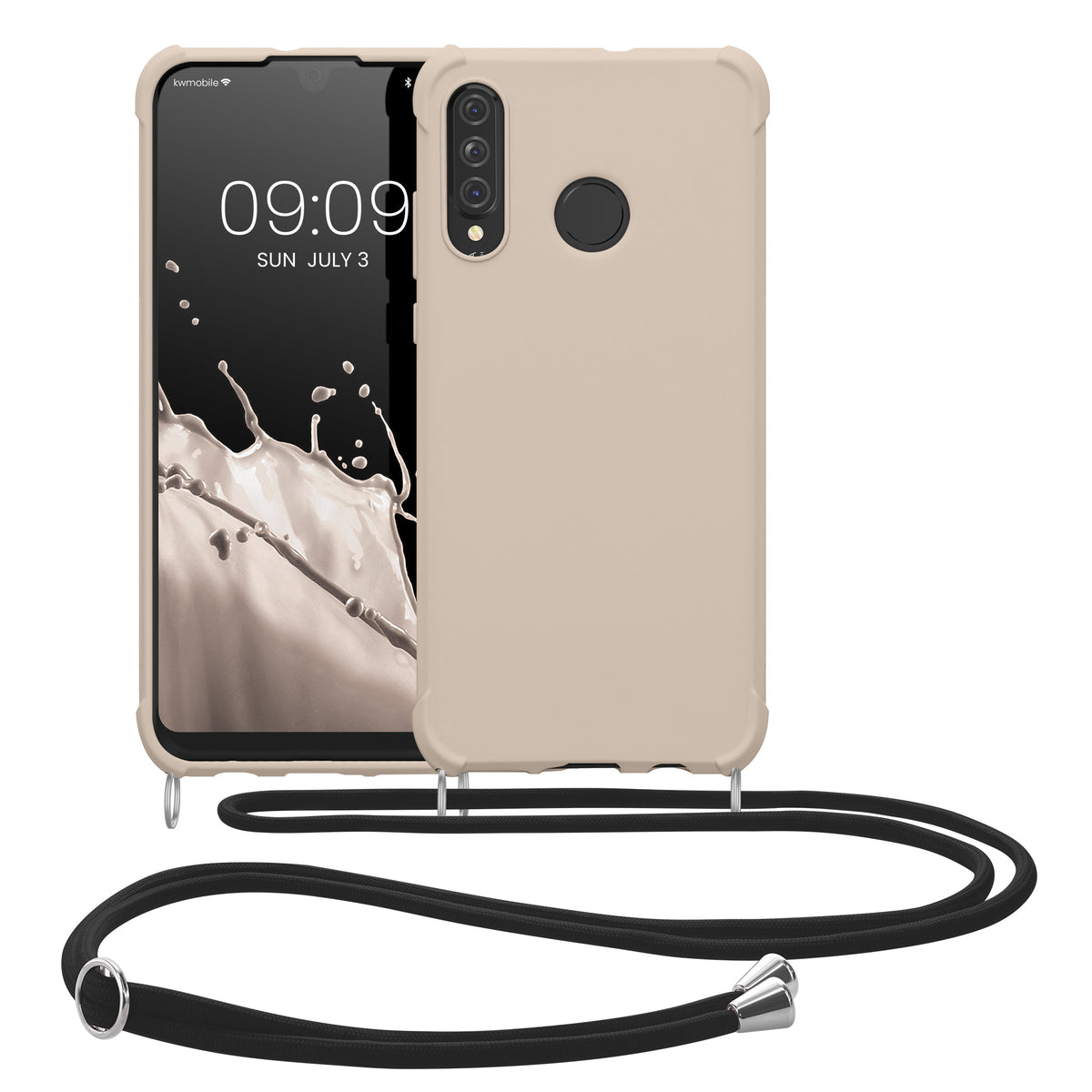 Huawei P30 Lite Silicone Necklace Phone Case
