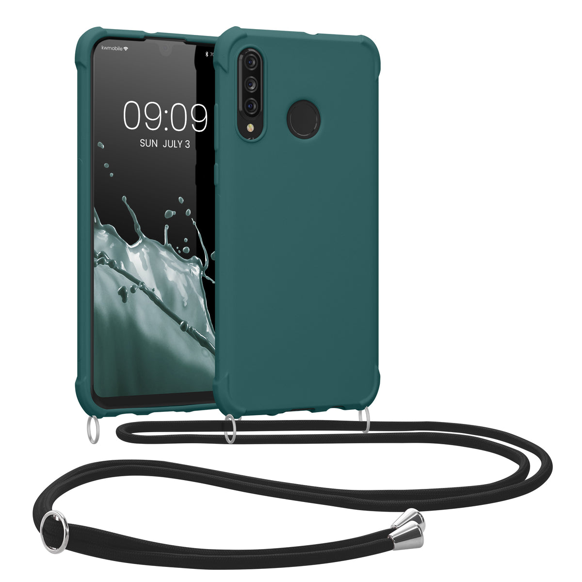 Huawei P30 Lite Silicone Necklace Phone Case