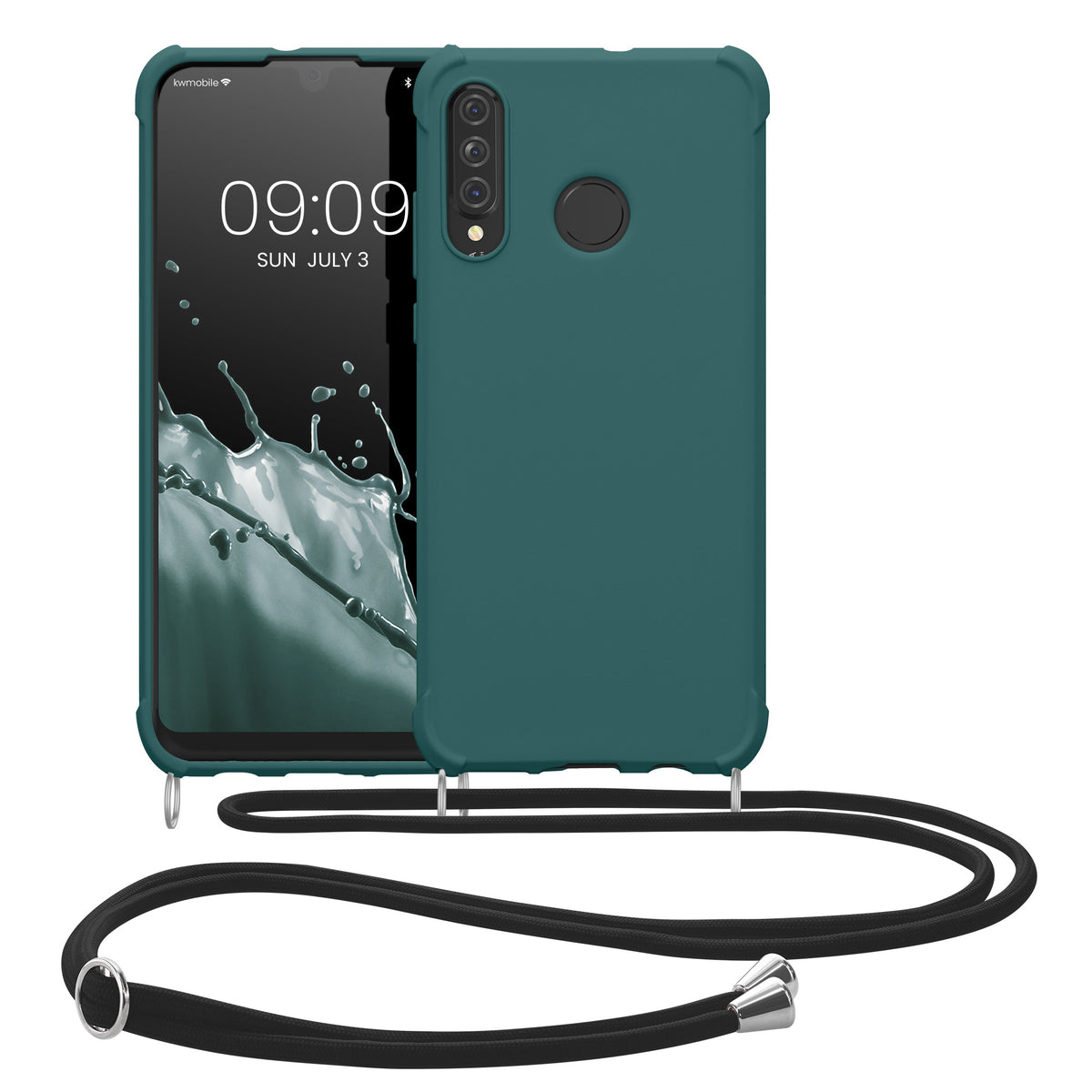 Huawei P30 Lite Silicone Necklace Phone Case