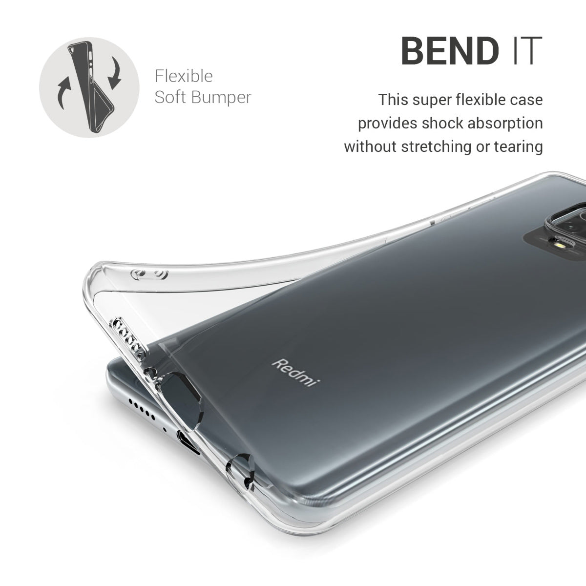 kwmobile Case Compatible with Xiaomi Redmi Note 9S / 9 Pro / 9 Pro Max - Phone Case
