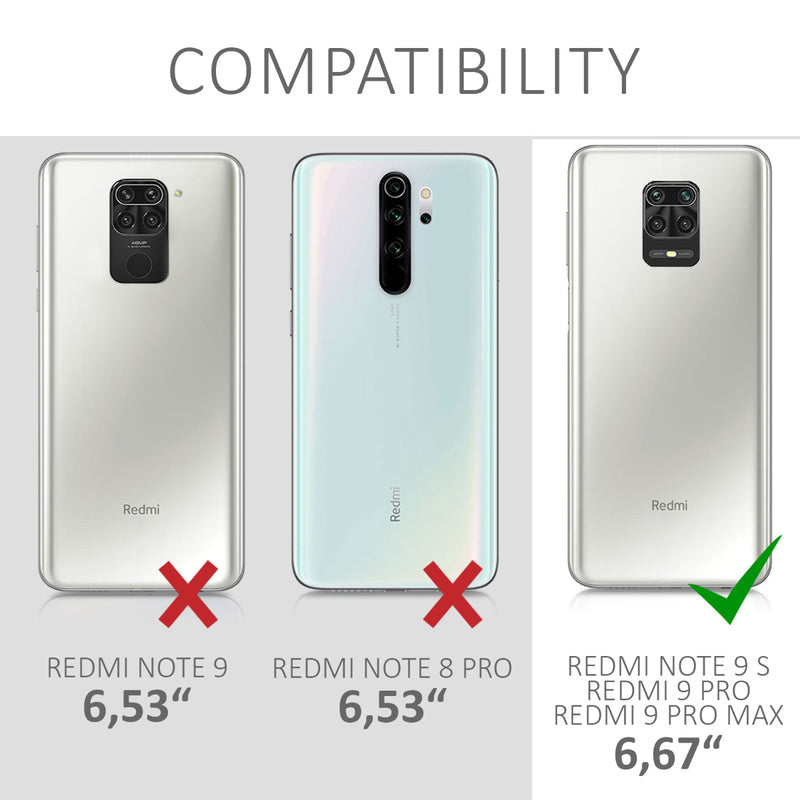 Clear Silicone Phone Case for Xiaomi Redmi Note 9S / 9 Pro / 9 Pro Max