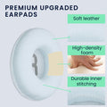 kwmobile Ear Pads for JBL Tune 600 / 500BT / 510BT / 520BT / 450 Ear Cushions Replacement Parts Headphone Replacement Pads Over Ear Headphones