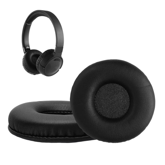 kwmobile 2x Ohr Polster für JBL Tune 600 / 500BT / 510BT / 520BT / 450 Ohrpolster - Ersatz Ohrpolster - Kopfhörer Ersatzteile - Kopfhörer Ersatzpolster für Over Ear Headphones Schwarz  