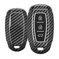 Hyundai 3-Button Keyless Go Hardcover Car Key Cover