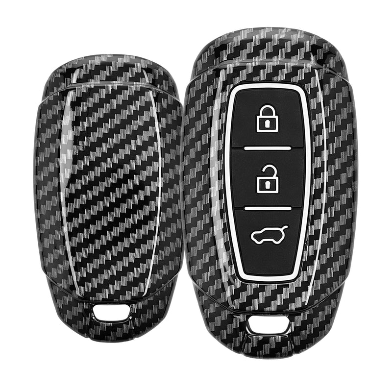 Hyundai 3-Button Keyless Go Hardcover Car Key Cover