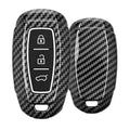 Hyundai 3-Button Keyless Go Hardcover Car Key Cover