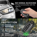 Hyundai 3-Button Keyless Go Hardcover Car Key Cover