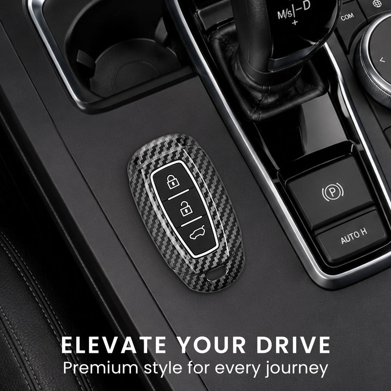 Hyundai 3-Button Keyless Go Hardcover Car Key Cover
