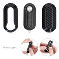 Fiat Lancia 3-Button Flip Car Key Cover