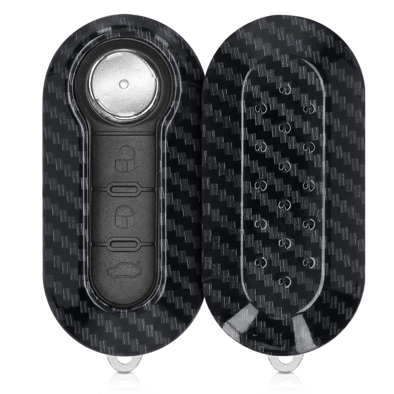Fiat Lancia 3-Button Flip Car Key Cover
