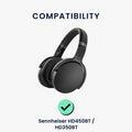 kwmobile Ear Pads for Sennheiser HD450BT / HD350BT Earpads Replacement Headphone Spare Parts Headphone Replacement Pads for Over-Ear Headphones