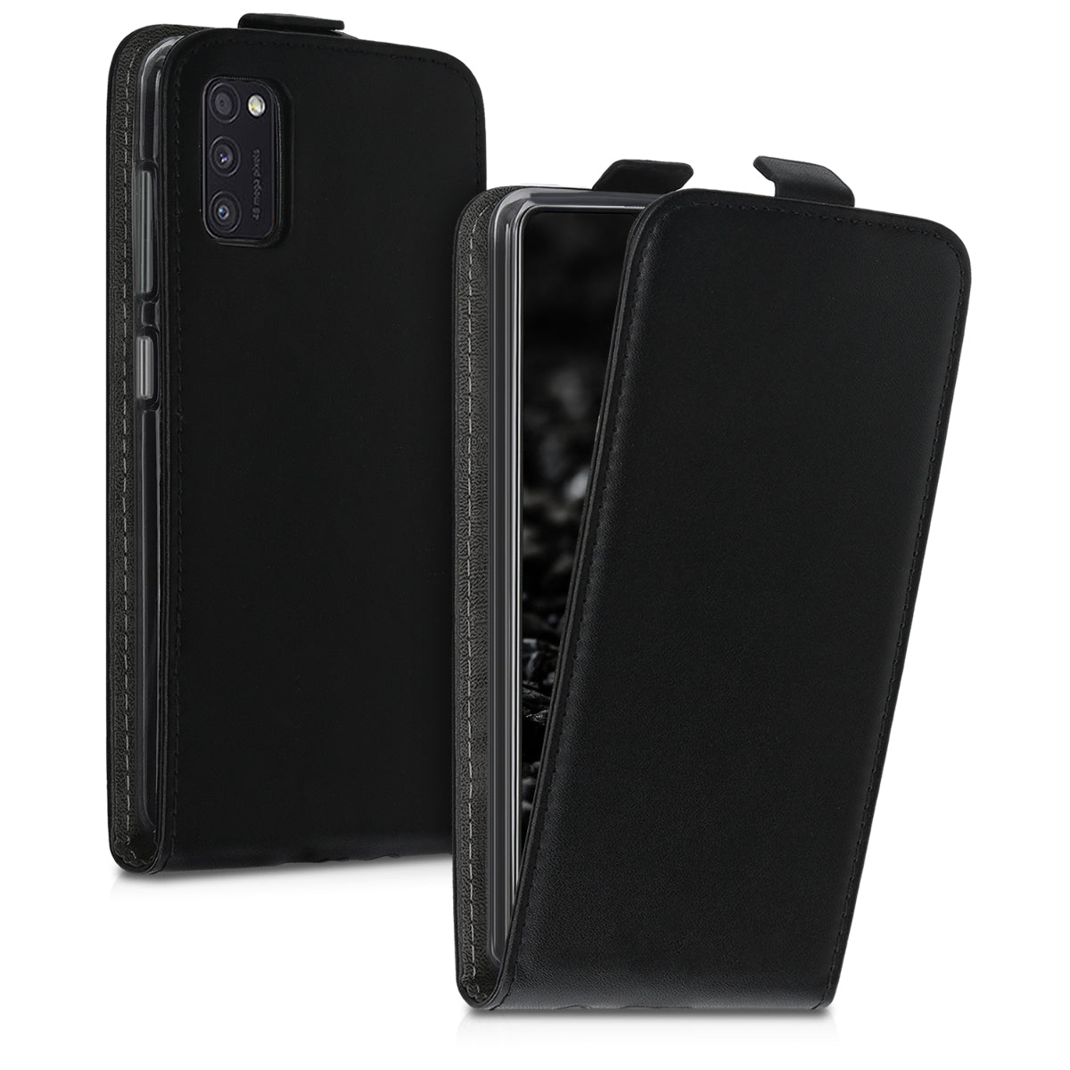 kwmobile Protective Case compatible with Samsung Galaxy A41 - Phone Cover - Flip Case Phone Cover