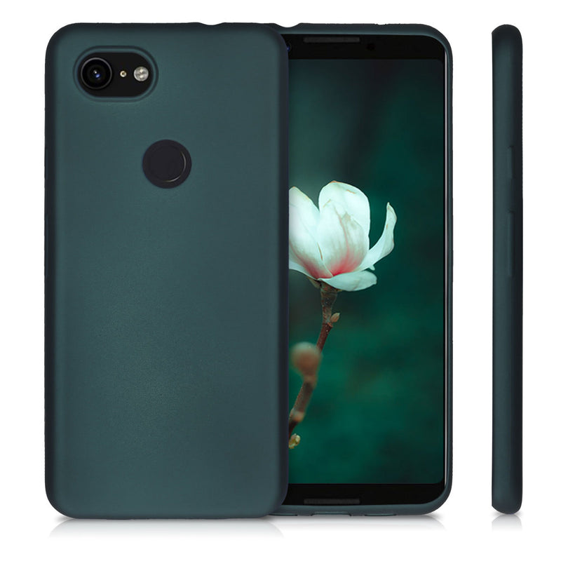 kwmobile Phone Case for Google Pixel 3a Case - Silicone Case - Protective Cover