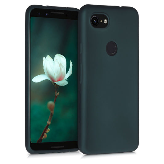 kwmobile Phone Case for Google Pixel 3a Case - Silicone Case - Protective Cover