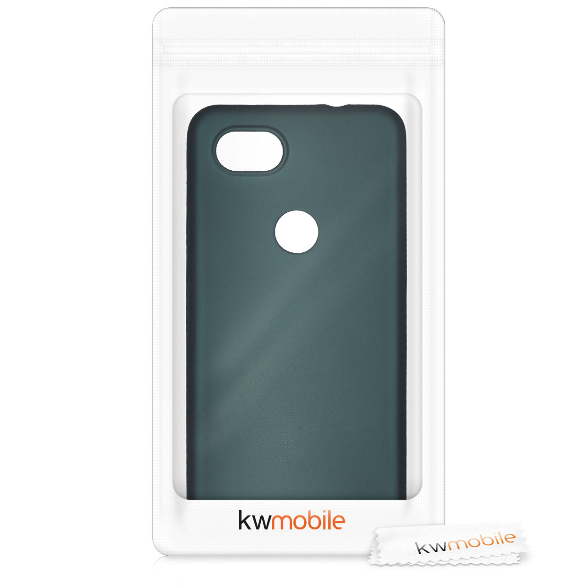 kwmobile Phone Case for Google Pixel 3a Case - Silicone Case - Protective Cover