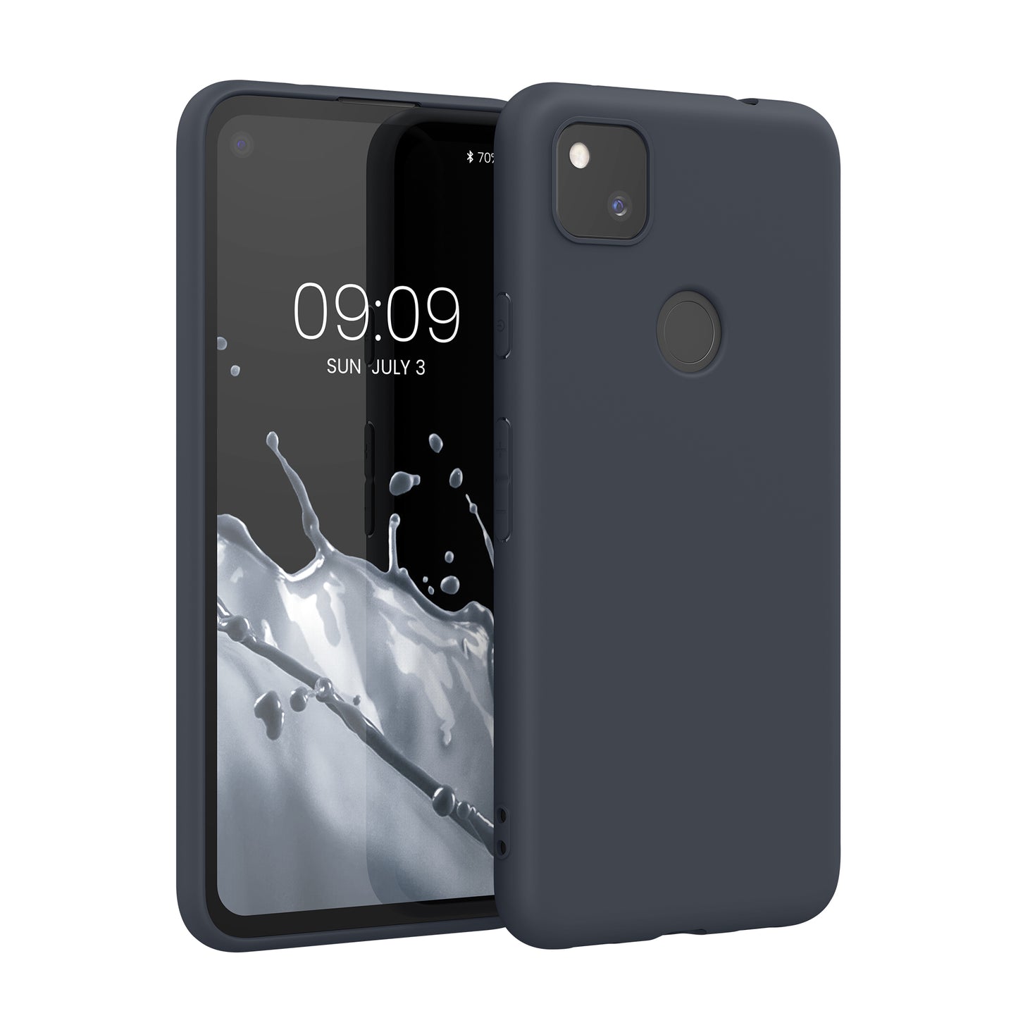 kwmobile Case for Google Pixel 4a Case Wireless Charging Protective Cover