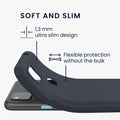 kwmobile Case for Google Pixel 4a Case Wireless Charging Protective Cover