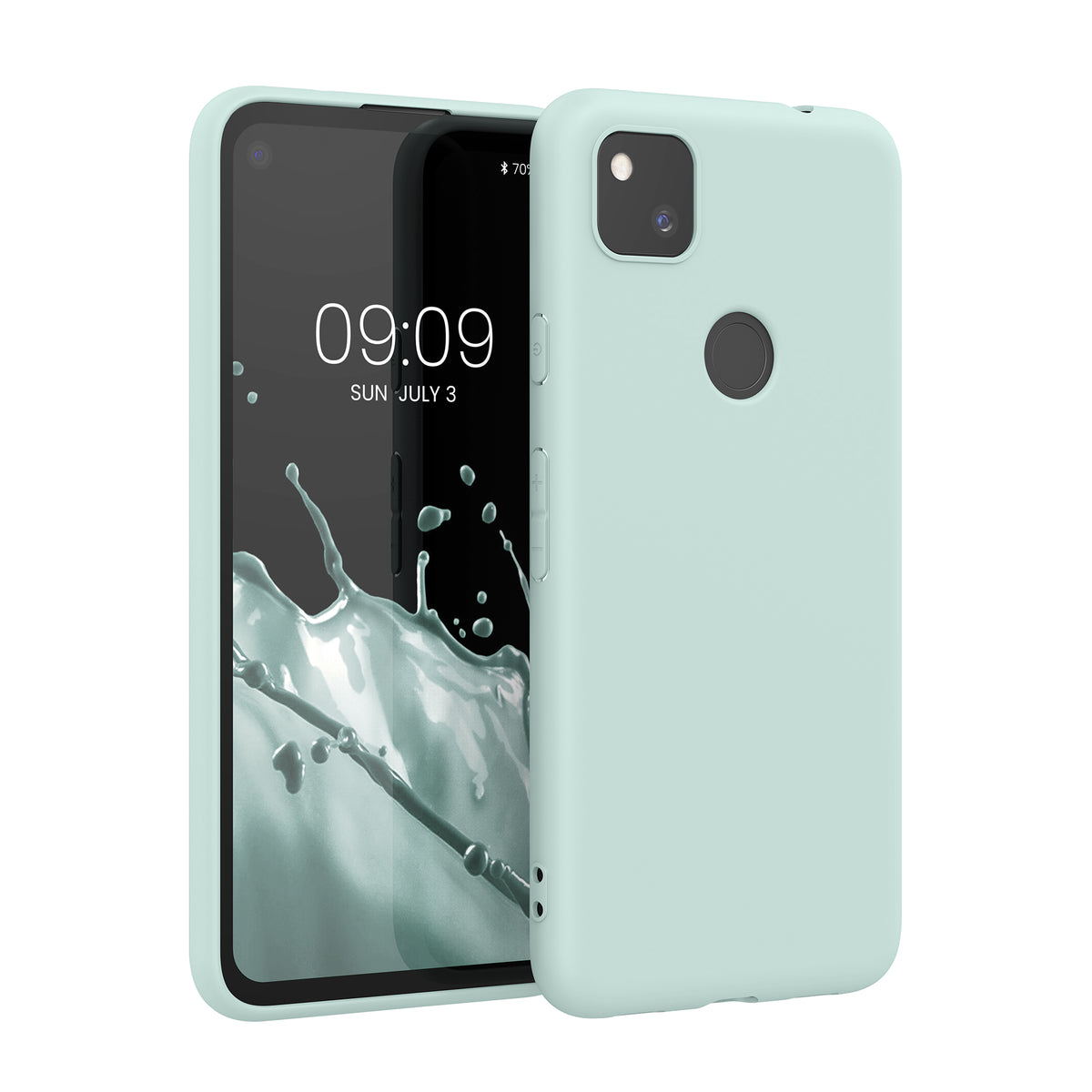 kwmobile Case for Google Pixel 4a Case Wireless Charging Protective Cover