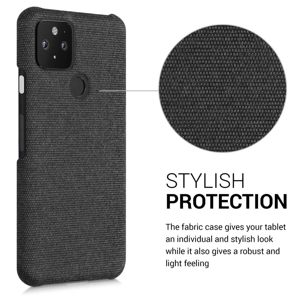 Google Pixel 5 Fabric Phone Case