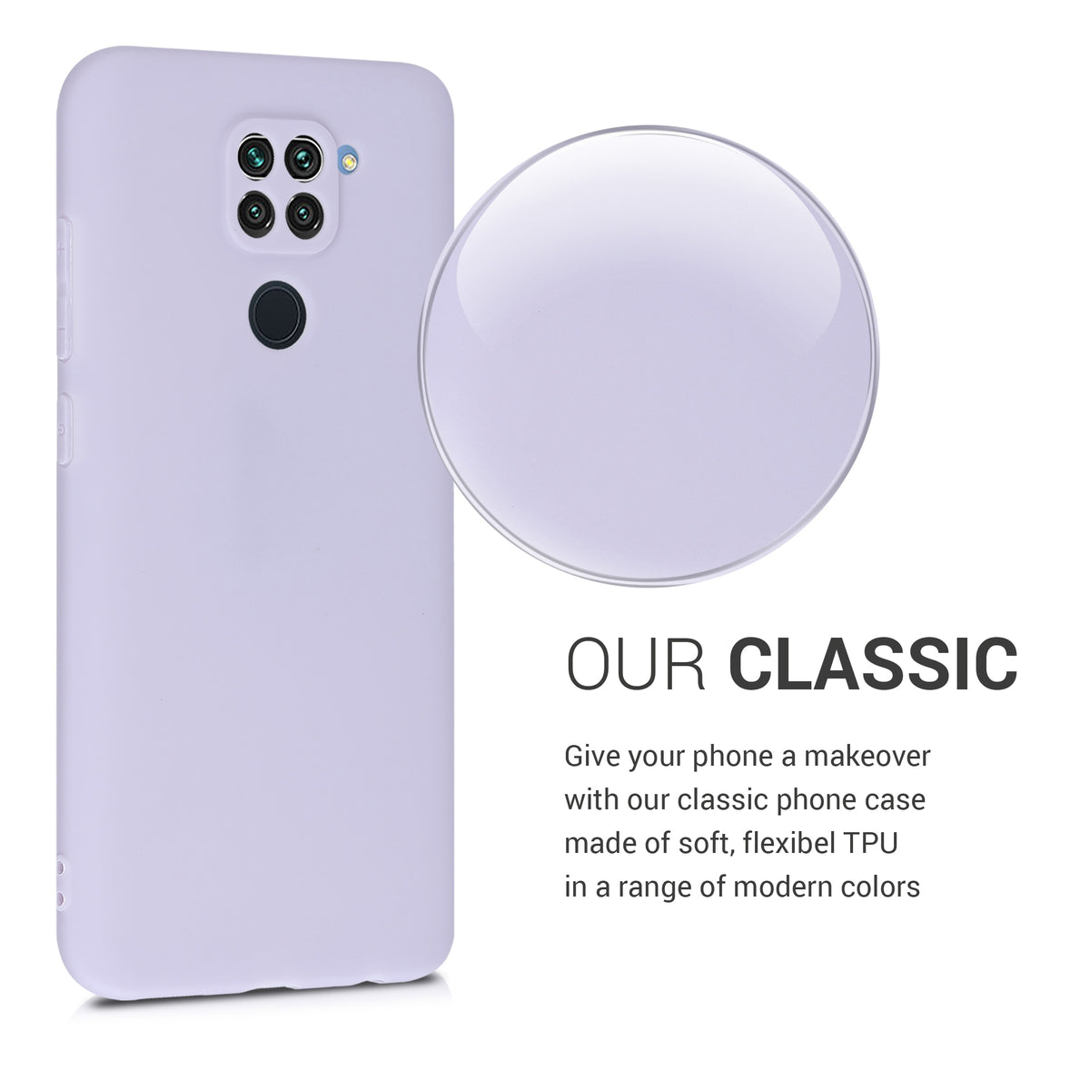 Xiaomi Redmi Note 9 Silicone Phone Case Matte