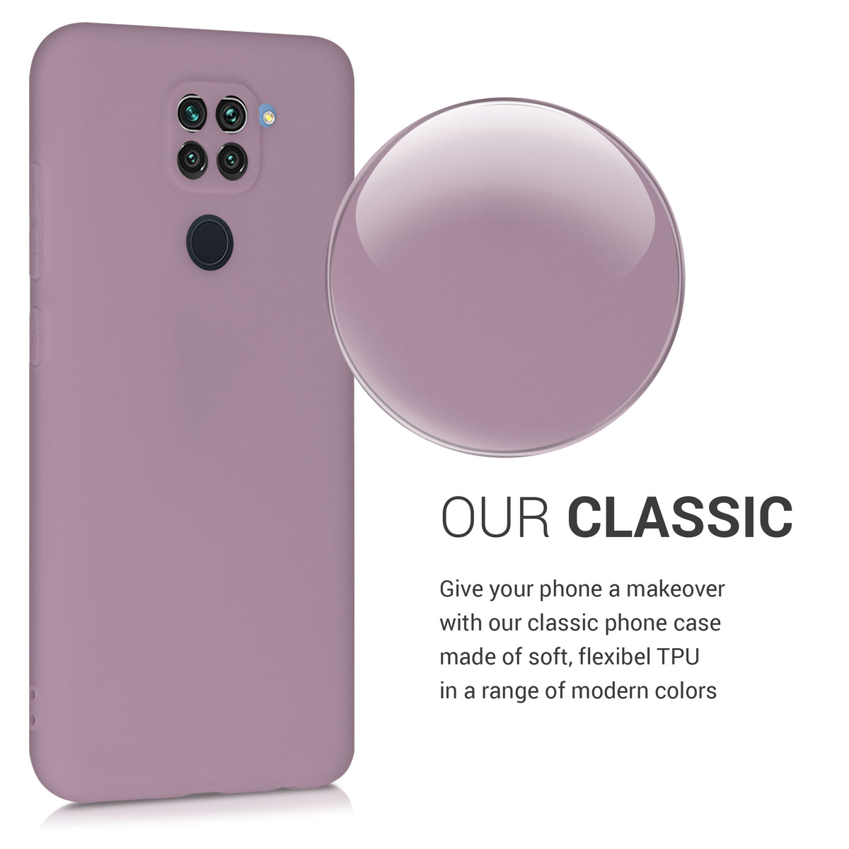 Xiaomi Redmi Note 9 Silicone Phone Case Matte