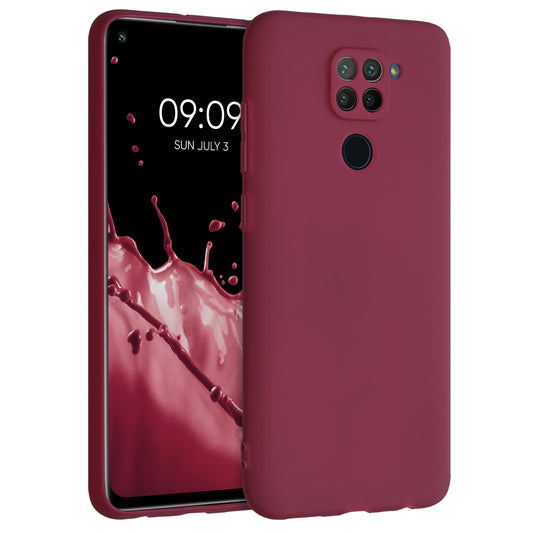 kwmobile Phone Case for Xiaomi Redmi Note 9 - Soft Silicone Cover - Protective Case