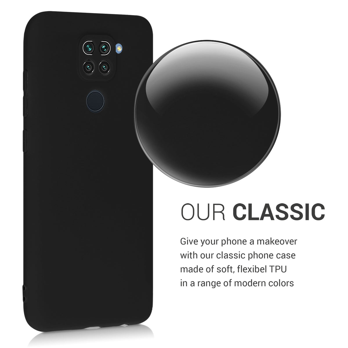 Xiaomi Redmi Note 9 Silicone Phone Case Matte