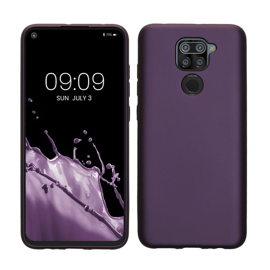 kwmobile Phone Case for Xiaomi Redmi Note 9 - Silicone Case - Protective Cover